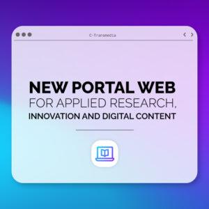 New portal web for applied research, innovation and digital content