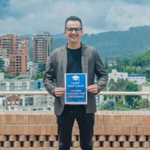 Pride U of Caldas: Darío Arenas won Chevening Scholarship